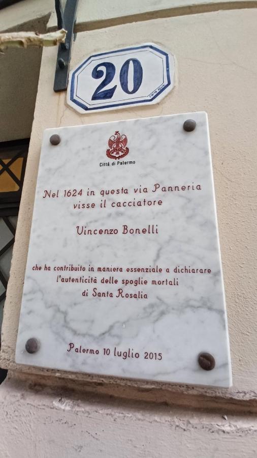 팔레르모 La Casa Del Cacciatore - Alloggio Con Terrazzo 아파트 외부 사진