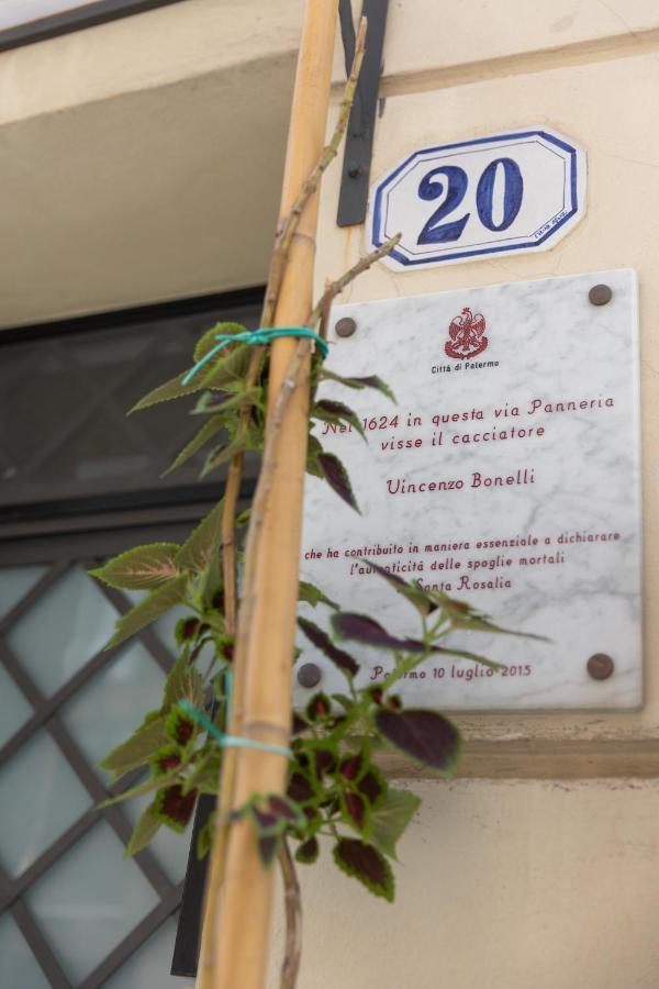 팔레르모 La Casa Del Cacciatore - Alloggio Con Terrazzo 아파트 외부 사진